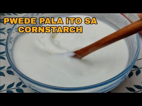 Cornstarch At Asukal Ganito Gawin Mo .
